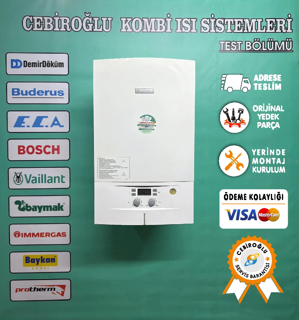 BOSCH Yoğuşmalı 2 El Kombi