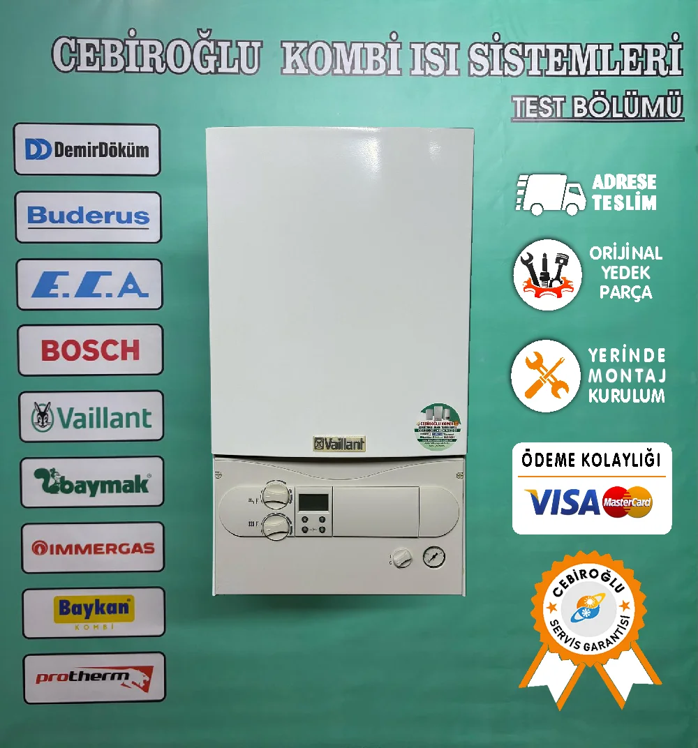 Vaillant Pirinç Blok (Hermetik) - İkinci El Kombi
